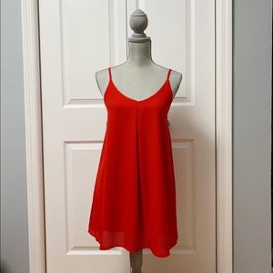 Tobi Red Mini Dress